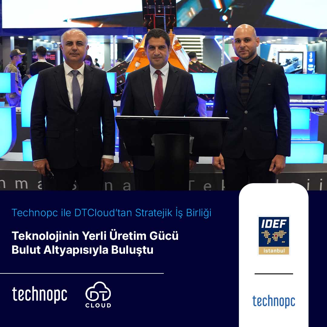 Technopc ile DT Cloud’tan stratejik iş birliği: Teknolojinin yerli üretim gücü, bulut altyapısı ile buluştu!